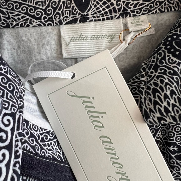 NWT - Julia Amory The Babe Pant XS - Peacoat Marbella - Picture 4 of 9